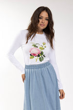 Latitude Rose Graphic Top