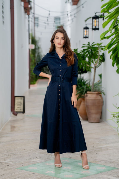 Luum Giselle Navy Maxi Dress