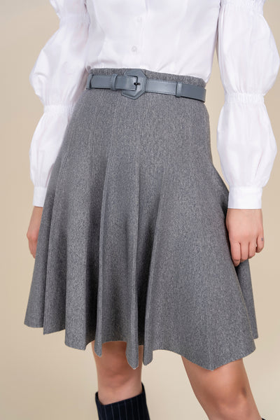 Apparalel Bailey Skirt in Steel