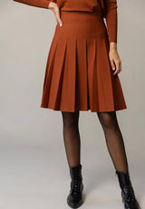 Apparalel Delta Wide Pleat Skirt
