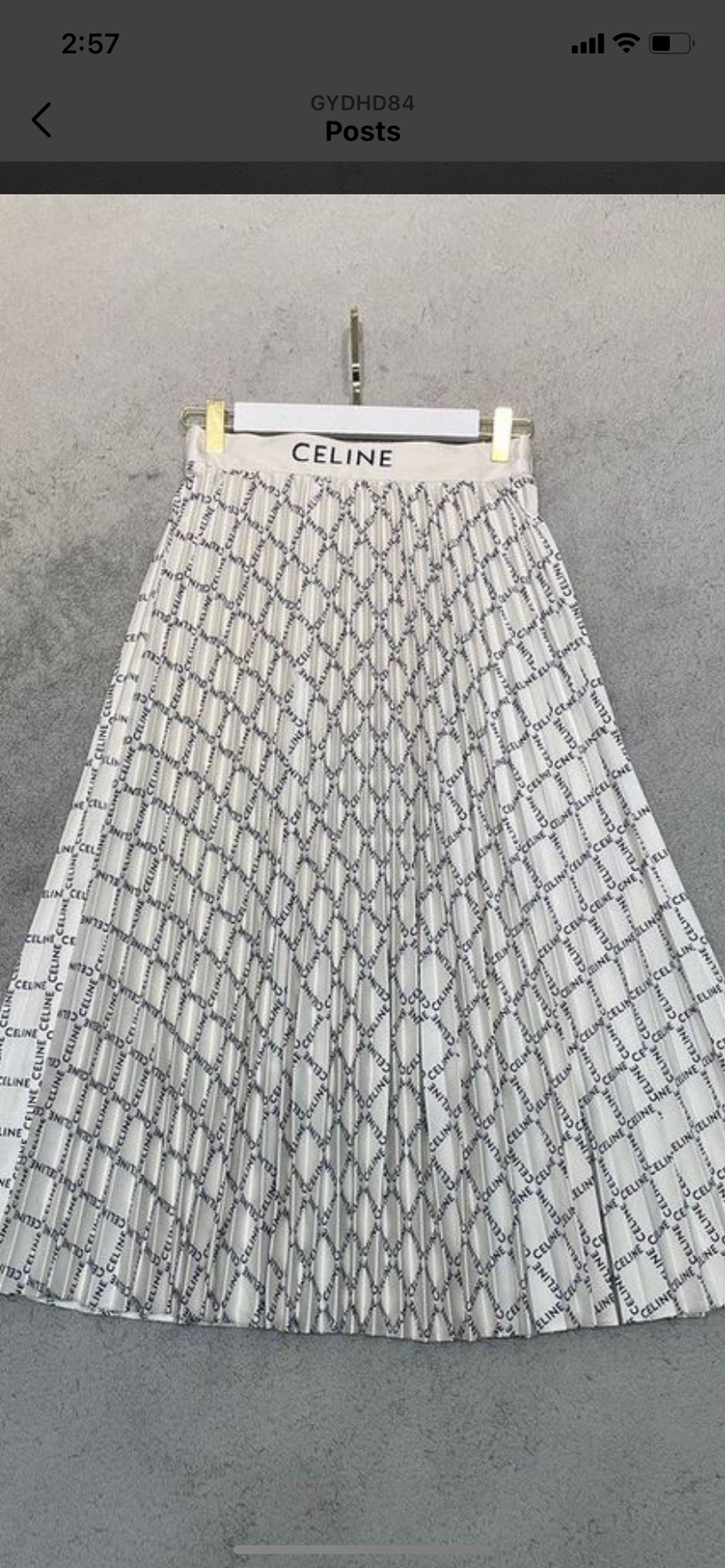 FHTH Celine Pleated Skirt