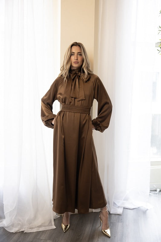 Byrd Chloe Satin Dress