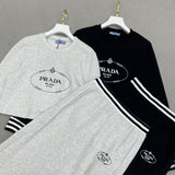 FHTH Prada Two Piece Sweatshirt Set