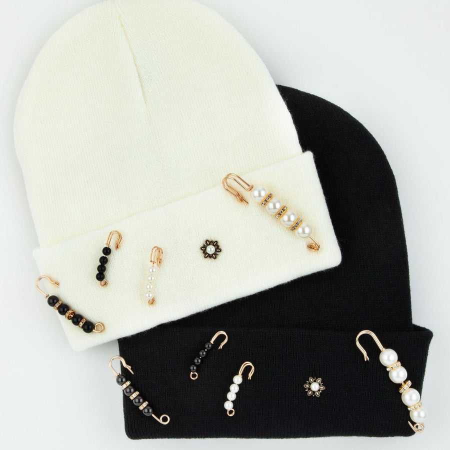 Tal Pearl Pin Beanie