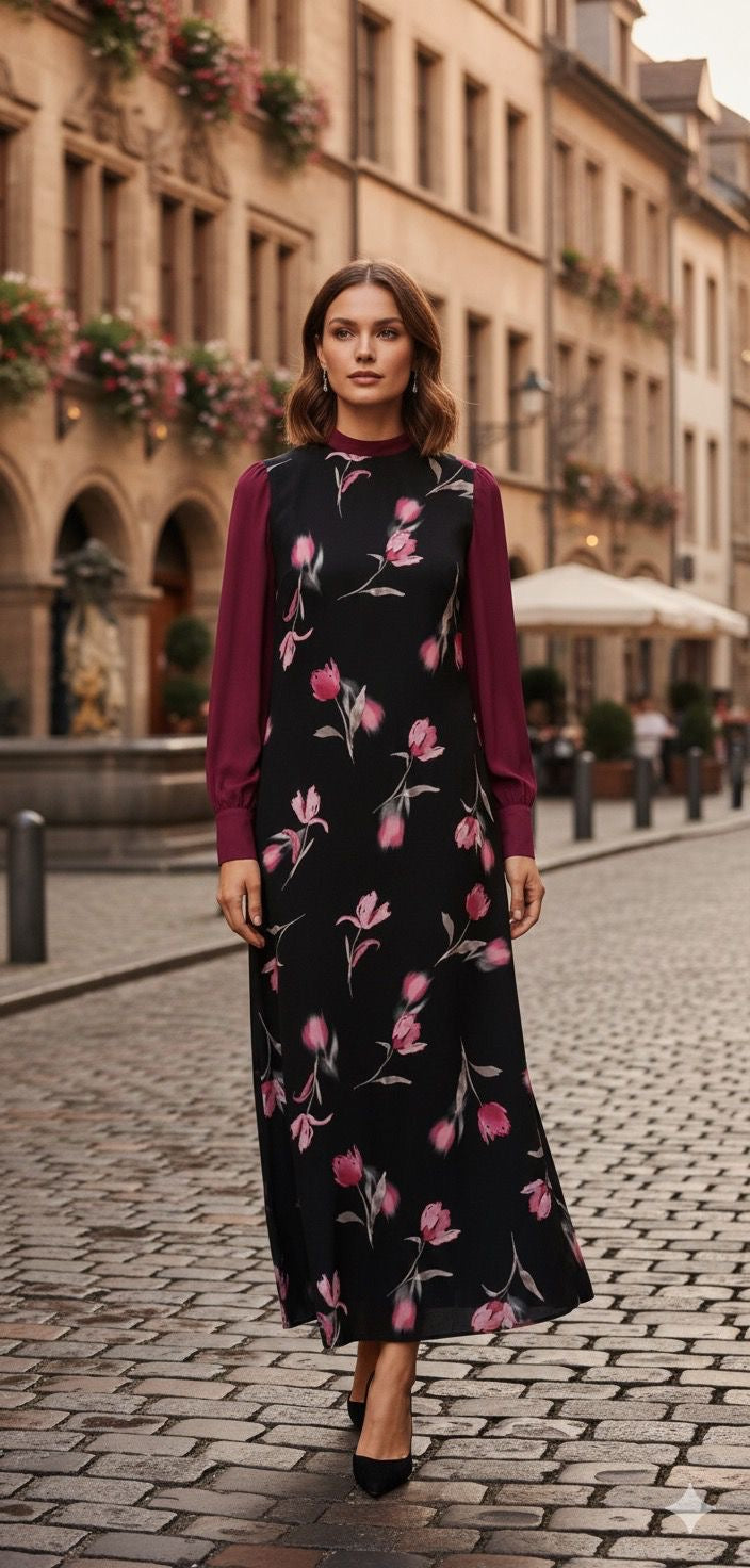 Malibu Satin Midi Jumper (coordinating cardigan)