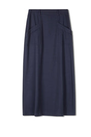 Point Twill Pocket Skirt