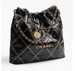 FHTH CC 22 Drawstring Bag With Gold Details.