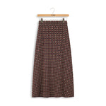 Point Jacquard A-line Skirt Geo (coordinate cardigan)