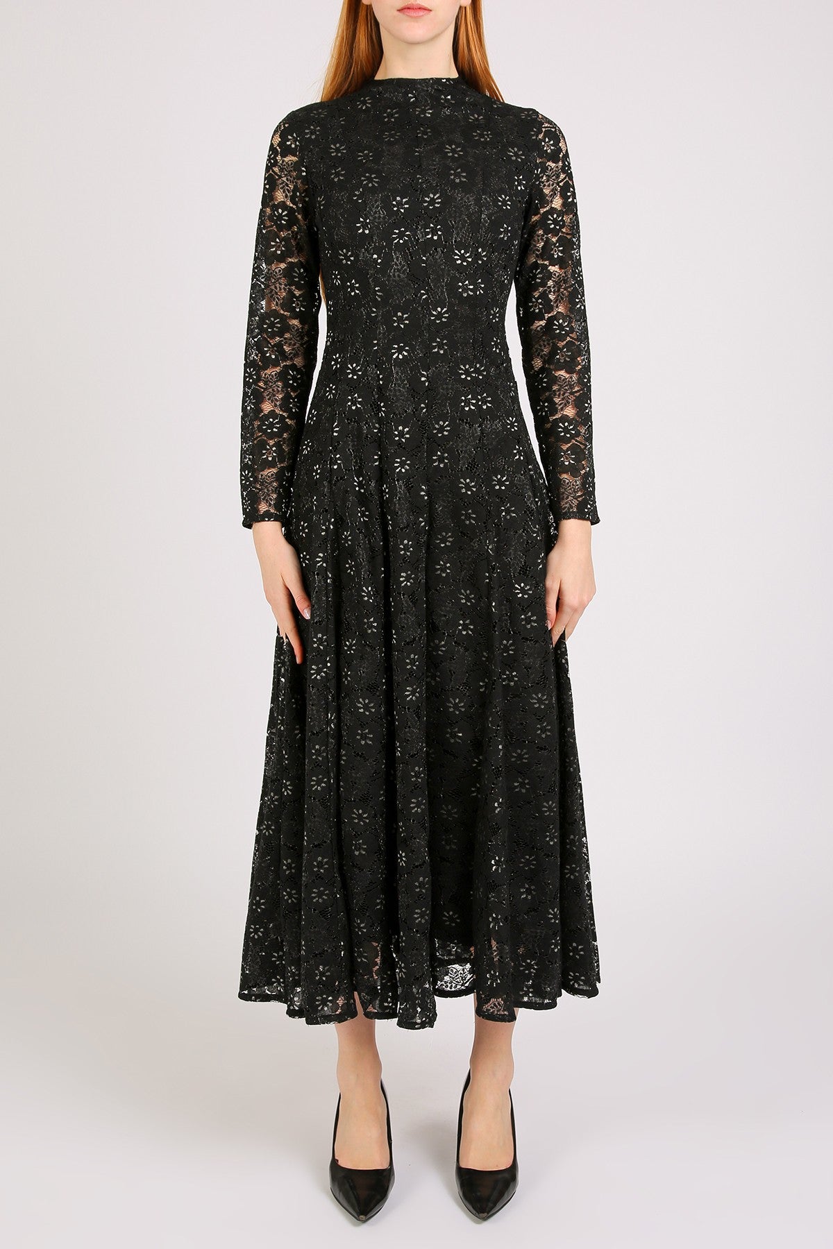 Beulah Black Lace Dress