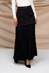 Luum Adele Pleated Skirt with Pockets