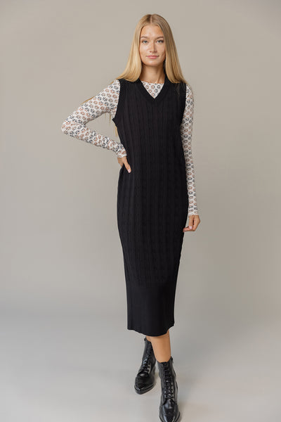 Apparalel Semma  Sleeveless Knit Maxi Dress