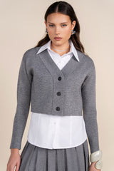 Apparalel Bondi Cardigan with Shirt (coordinating skirts)