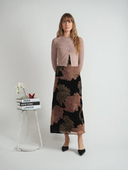 Birt Flocked Velour Jumper
