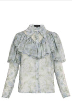 Beulah Soft Floral Flowy Blouse