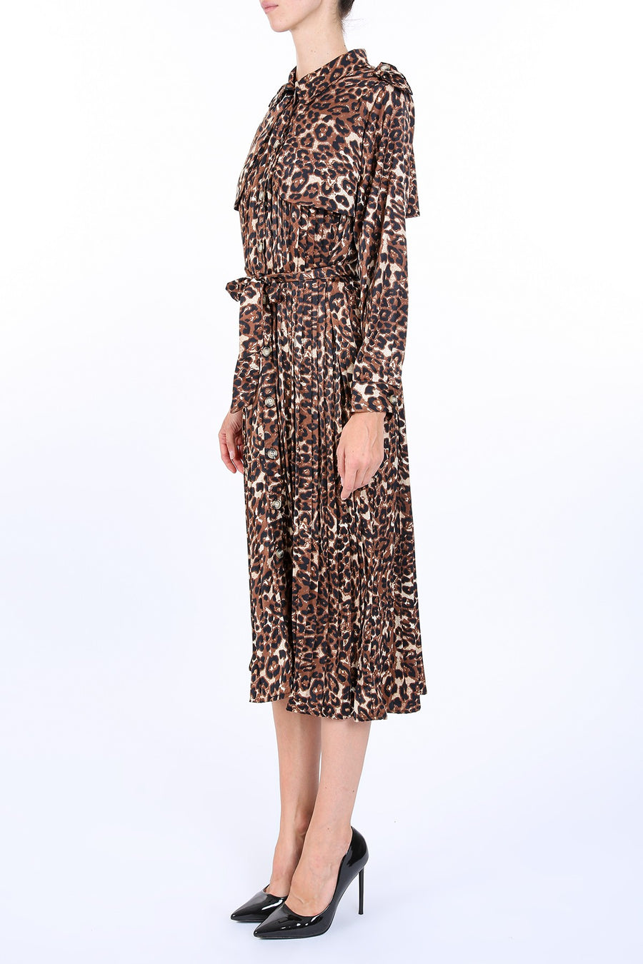 Beulah Leopard Print Dress