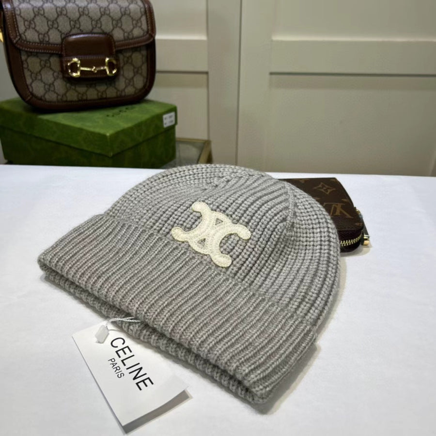 Celine Cashmere Cuff Hat