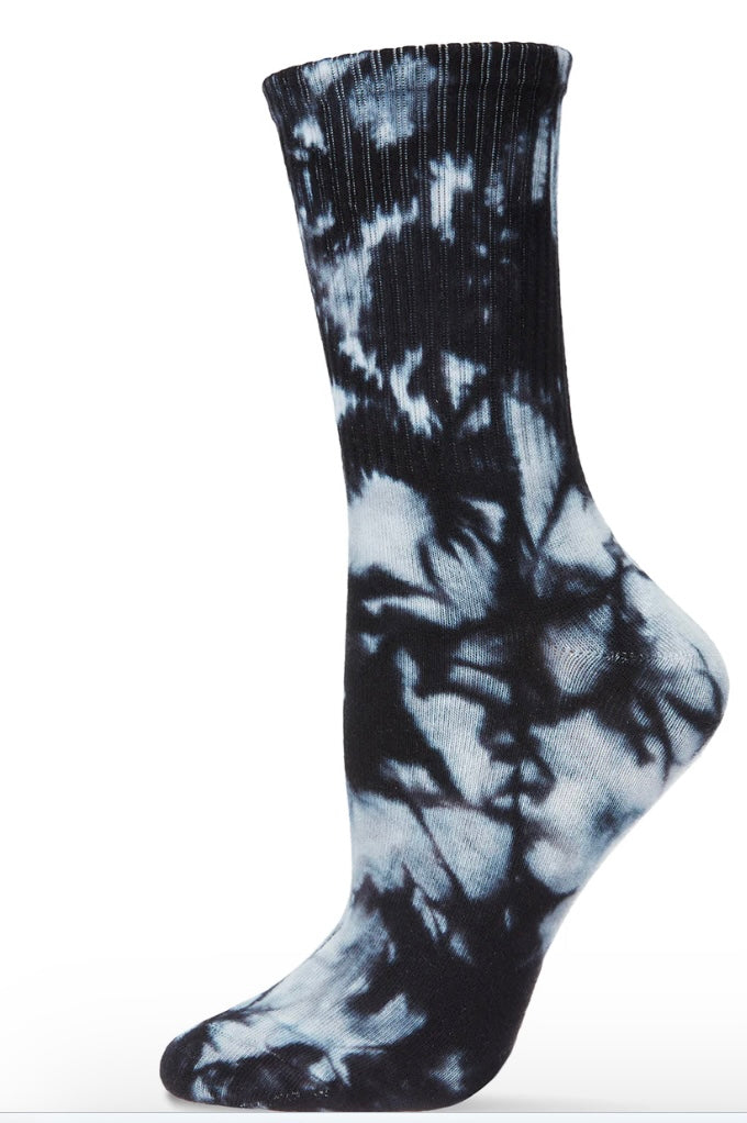 Memoi Tie Dye Crew Sock