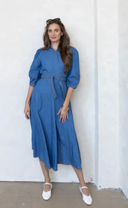 Byrd Denim Wrap Dress