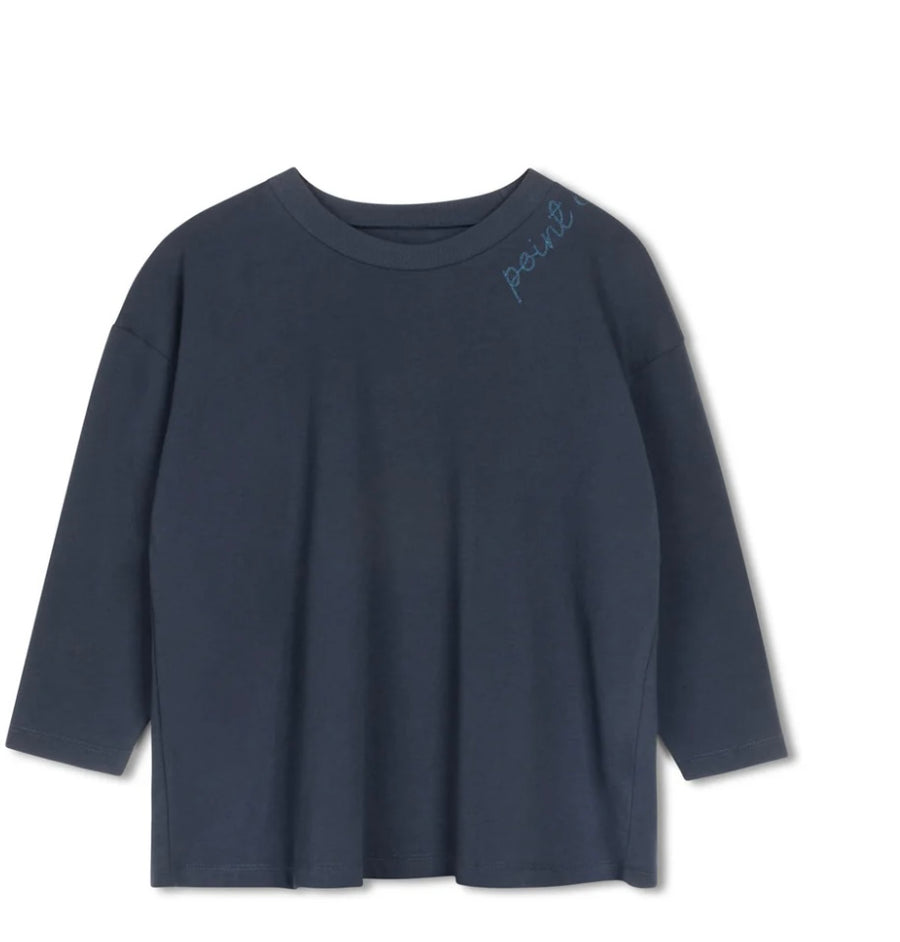 Point Embroidered Top