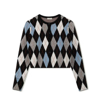 Point Classic Jacquard Argyle Cardigan
