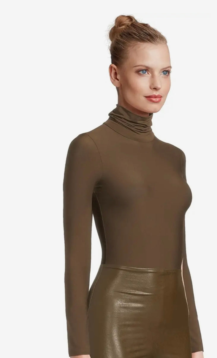 Commando Ballet Turtleneck Bodysuit KT032