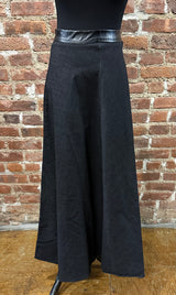 Faves Aline Denim Maxi Skirt