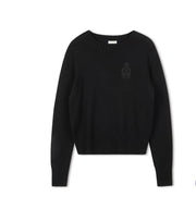 Point Fine Knit Crew Top