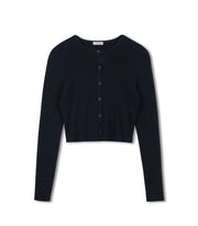 Point Knit Cropped Cardigan