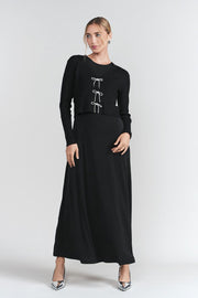 Adina Bows Cardigan(coordinating dress)