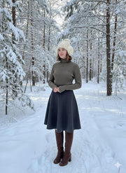 Point Cable Turtleneck