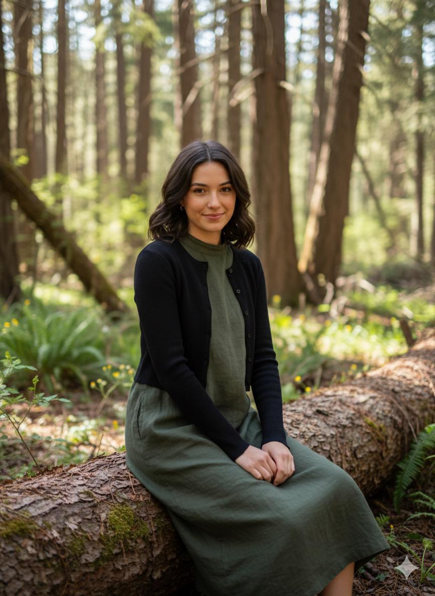 Point Knit Cropped Cardigan