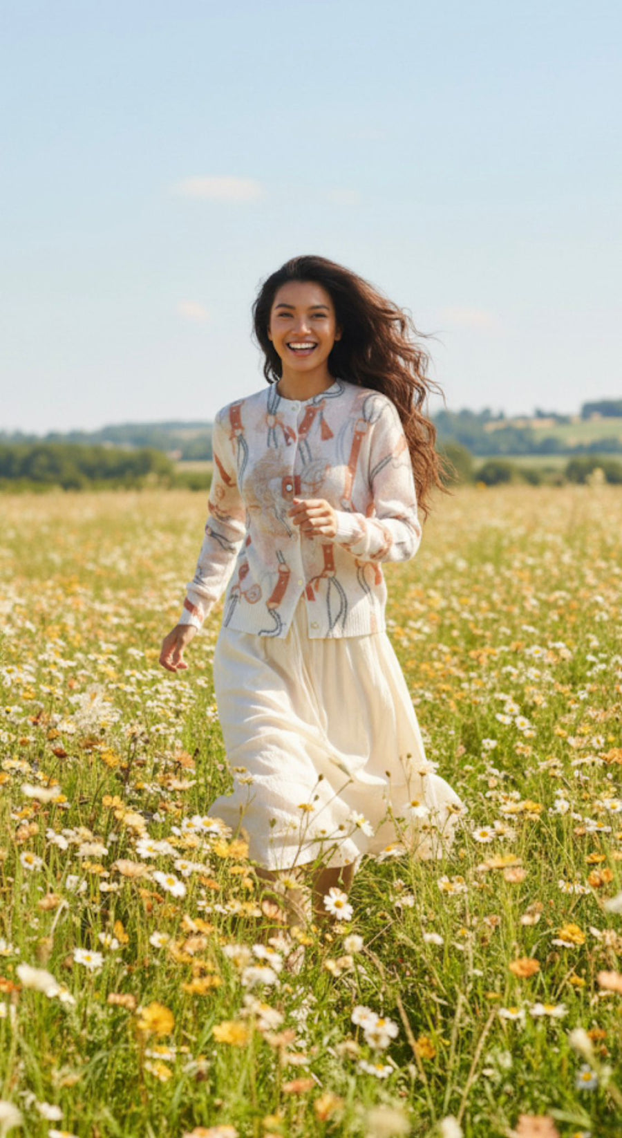 Beulah Hermes Style Sweater