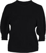 Astrid Black Knit Sweater