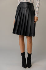 Apparalel TriBeCa Leather  Skirt