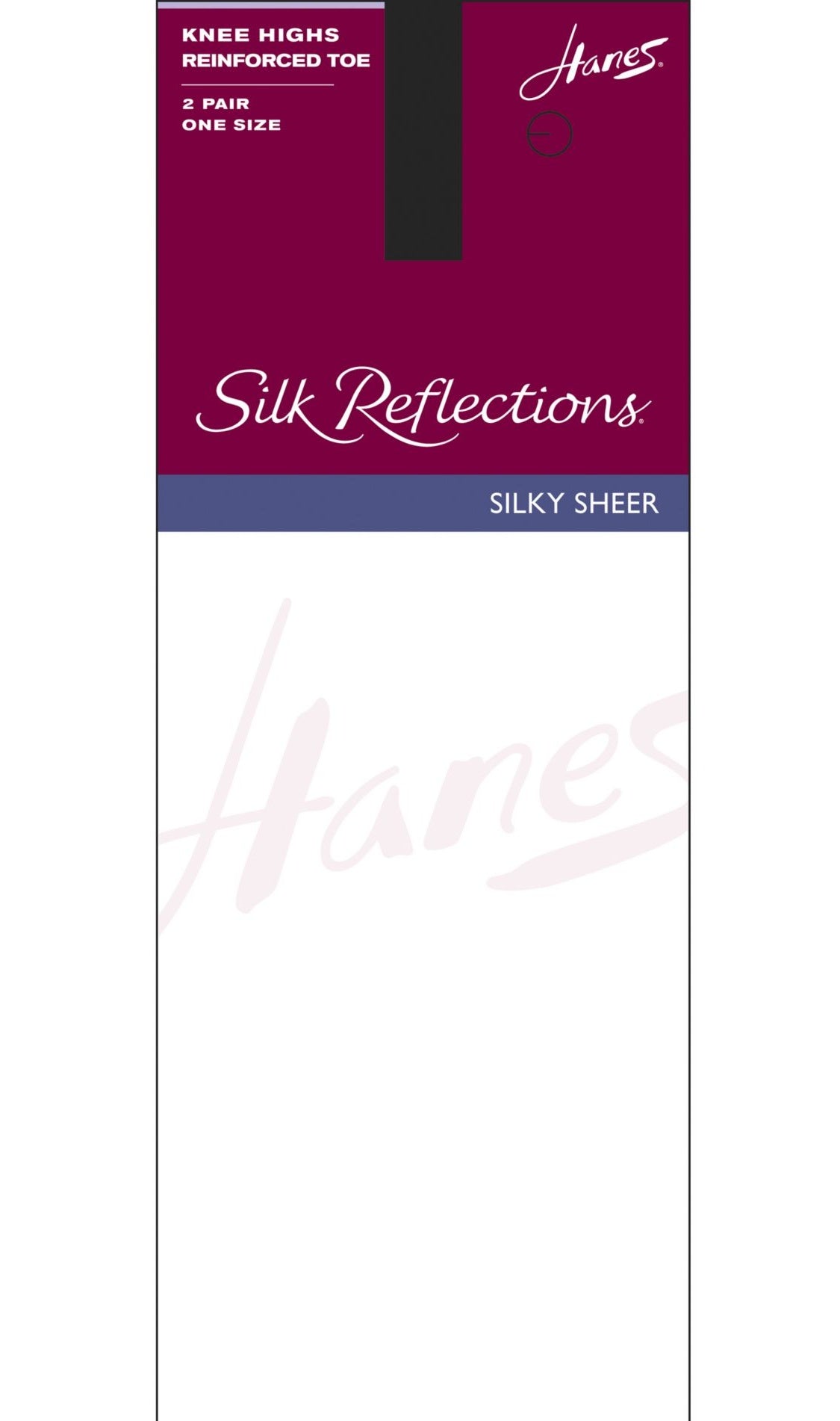 Hanes silk 2024 reflections silky sheer