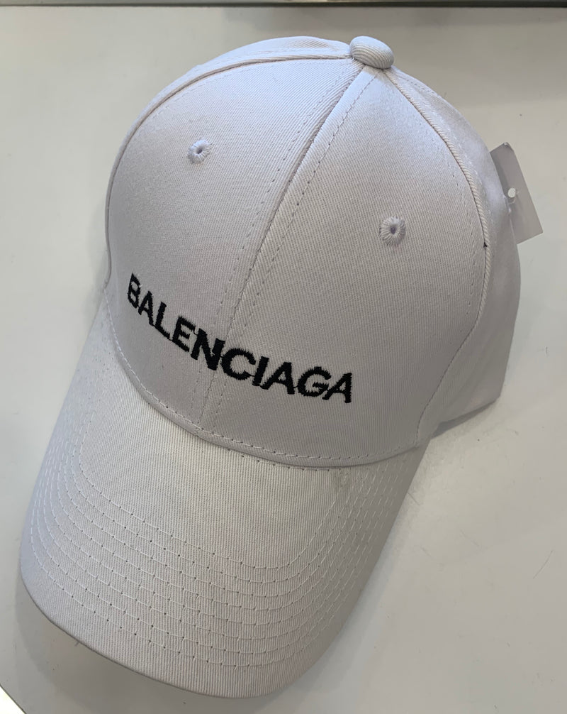 BALENCIAGA Cotton Logo Baseball Cap 59 L Black 1248279  FASHIONPHILE