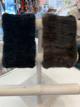 FHTH Mink Knit Fur Headwrap HBKS11