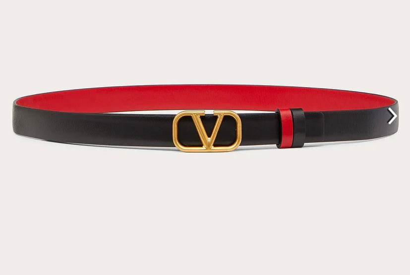 FHTH Valentino Black Logo Wide Black Belt – From Head To Hose