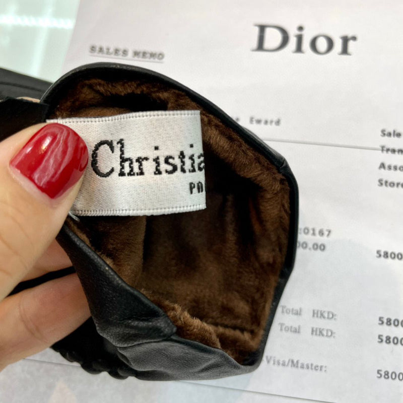 FHTH Dior Logo Fingerless Gloves – From Head To Hose