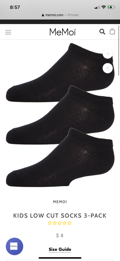 Memoi Low Cut Socks MK555