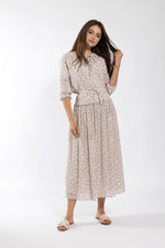 Concept Floral Midi Skirt