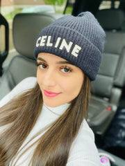 FHTH Celine Logo Cuff Hat