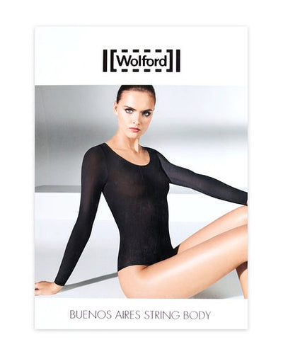 Wolford Aurora Shape String Body For Women Seamless Strong Shaping Effect  for Body and Arms Long Sleeves Comfortable All Day at  Women's  Clothing store