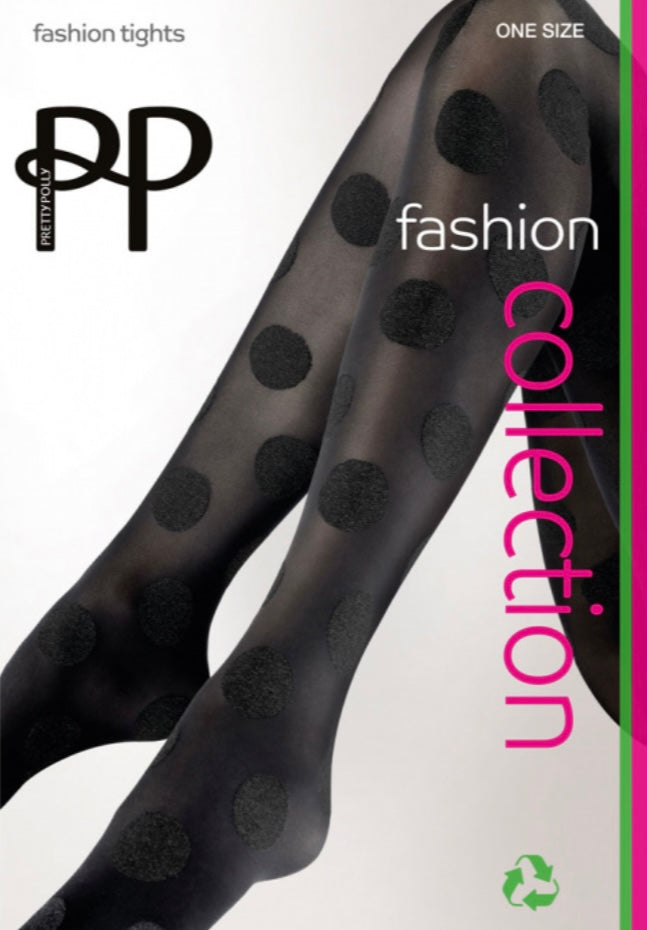 Pretty Polly Large Spot Tights