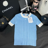 FHTH CC Short Sleeve Ribbed Cotton Top
