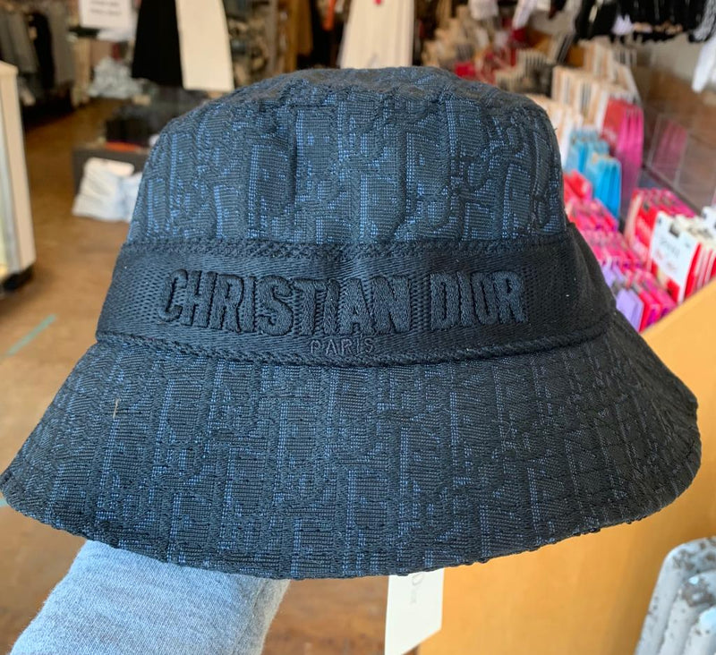 Christian Dior ディオール デニムオブリーク バケットハット - ハット