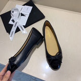 FHTH CC Ballet Flat with Patent Toe