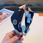 FHTH Hermes Silk Twist Headband