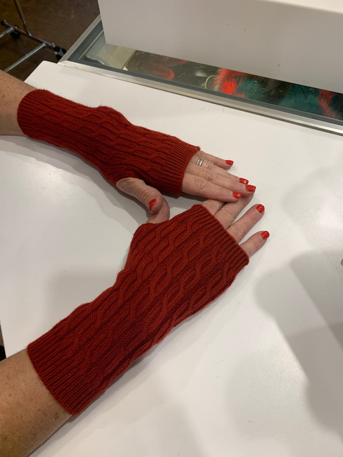 FHTH Cable Wool Fingerless Gloves – From Head To Hose