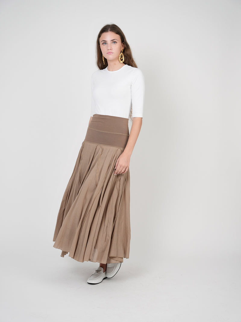 Myth Ladies Gauze Maxi Skirt